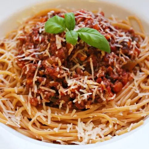 Spaghetti bolognese