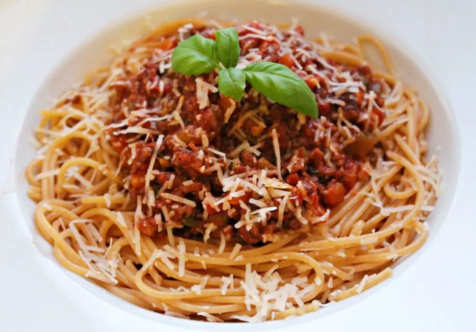 Spaghetti bolognese