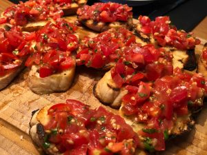 Bruschetta med salsa