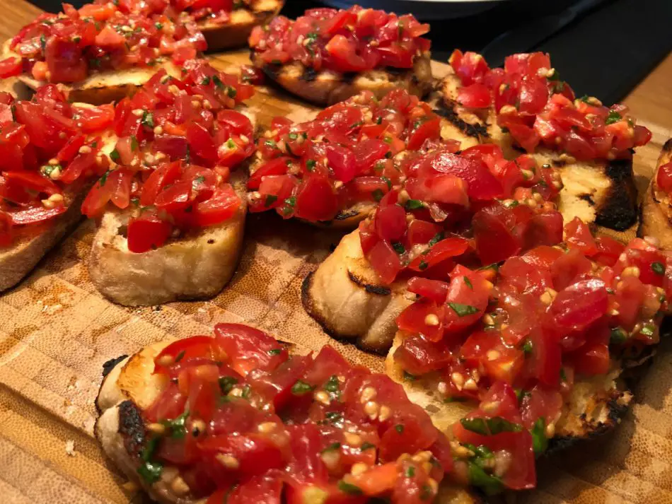 Bruschetta med salsa